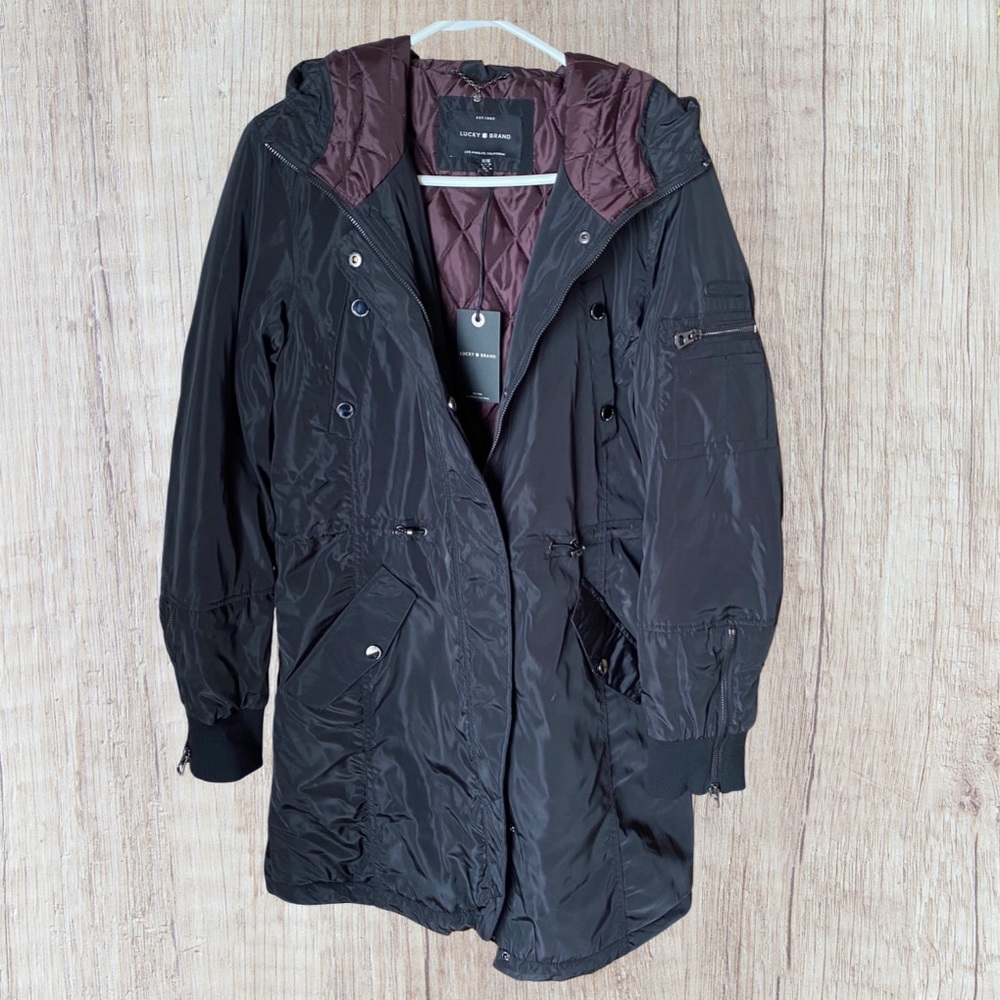 NWT || Lucky Brand Black Winter Coat/Jacket